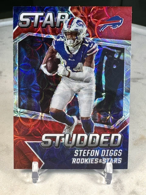 STEFON DIGGS SS-8 STAR STUDDED 2021 Panini Rookies & Stars Red Scope