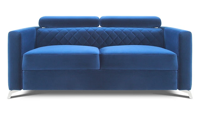 Sofa Italy New 2 Seater Luxury Modern Textile Couch Design Fabric Elegant Sofas