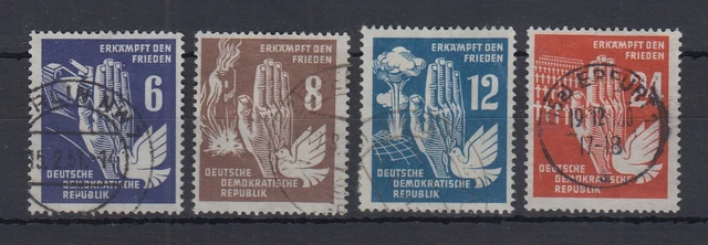 DDR 1950 Erkämpft den Frieden Mi.-Nr. 276-79 Satz kpl. gestempelt