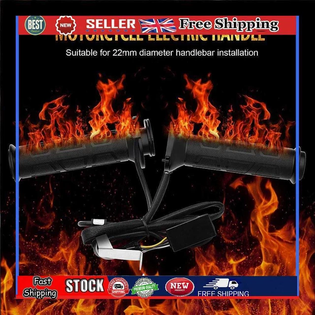 CS-095D1 7/8 Manubrio Moto Impugnature Riscaldate Scaldamani ATV Moto