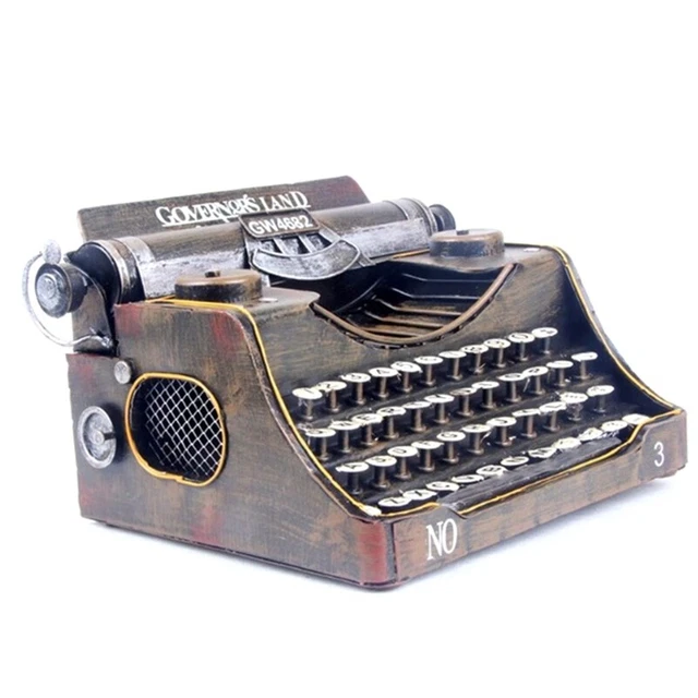 Modello di Macchina da Scrivere Retrò Retro Classica Macchina da Scrivere n B1W7