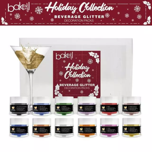 Christmas Collection Brew Glitter Combo Pack B (12 PC SET)