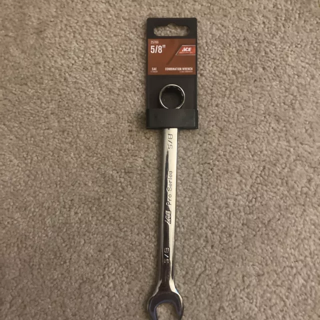 Llave combinada Ace Pro serie 5/8"" cromo vanadio 25766