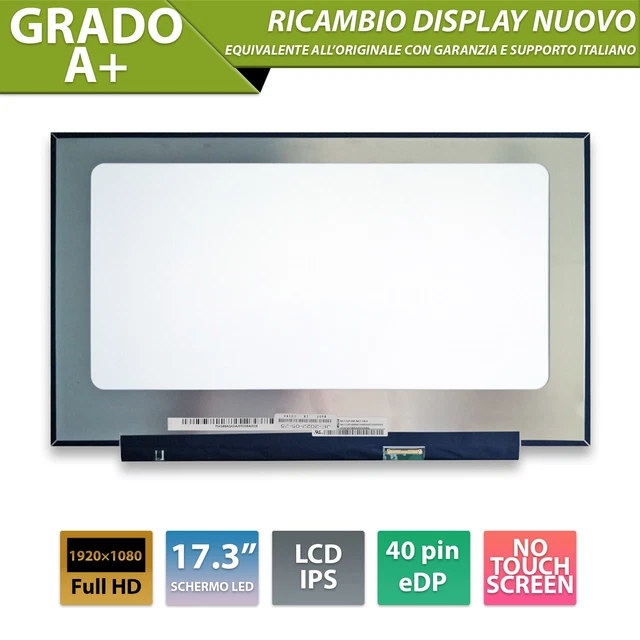 Display LCD Per ASUS | 15.6" WXGA 1366x768 | 30 Pin - Compatibile Con A551L, X555UA, X550Lc E Altri Modelli