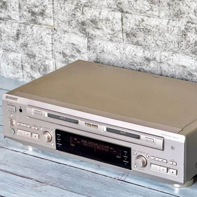 Lecteur-enregistreur Minidisc Sony MZ-R30 - Pour Pièces Ou Réparation - Vintage