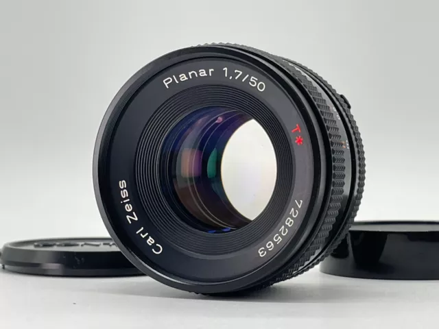 [ Casi Mint ] Contax Carl Zeiss Planar T 50mm F/1.7 Mmj Lente Cy Montaje De