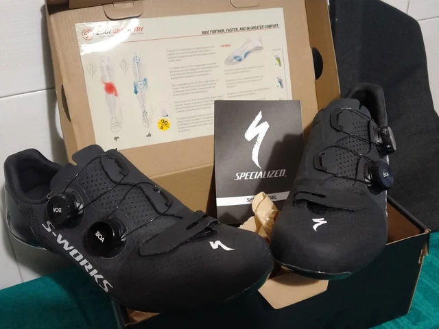 SCARPE SPECIALIZED S-WORKS 7 RD n.41 uk7 +TACCHETTE valore 416,90€ CYCLING SHOES
