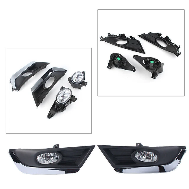 Falendinebbia di ricambio per 2017-2018 stile Honda CR-V - cromato