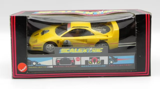 Scalextric Ferrari F40 Bridgestone slot car 1:32 Ref. C450 Hornby scx