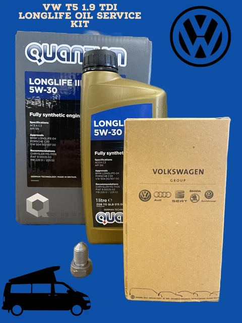 VW Transporter T5 1.9 TDI Premium Service Kit - Oil, Filters, Flush (SCT/Mannol)