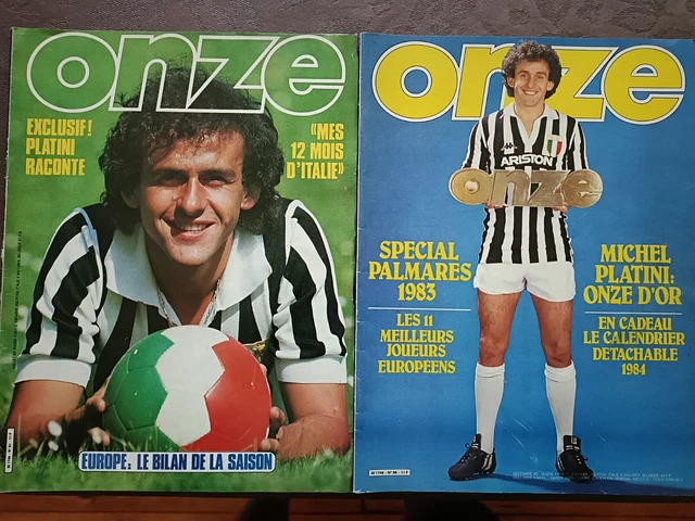 FOOTBALL ONZE 96 - SPÉCIAL PALMARÈS 1983 : MICHEL PLATINI ONZE D'OR, SUSIC, FALCAO