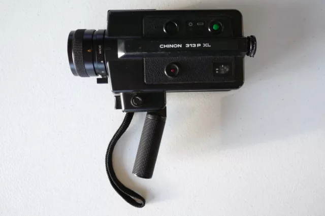 CHINON 313P XL caméra réflex Super 8 vintage lomo pellicule cinéma bobine 8 mm