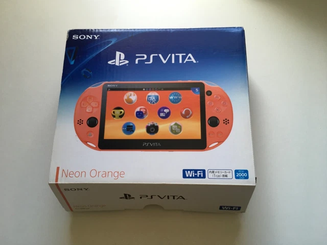 PS VITA PCH 2000 neon orange £203.50 - PicClick UK