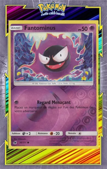 Fantominus Reverse - SL4:Invasion Carmin - 36/111 - New French Pokemon Card