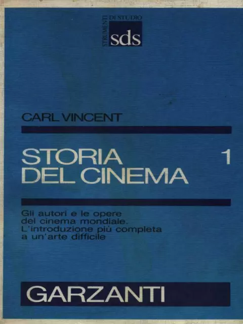 Storia Del Cinema 4Vv Aa.vv. Garzanti 1995 Strumenti Di Studio