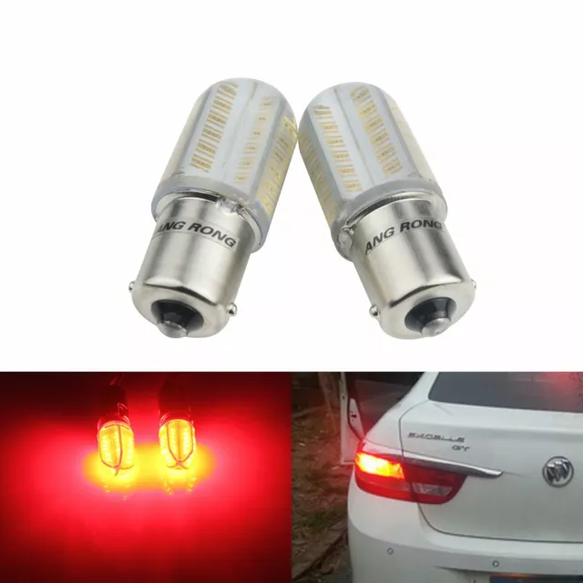 BA15s 1156 P21W 382 R10W COB LED Bulbs Signal Indicator Reverse Tail Brake Light