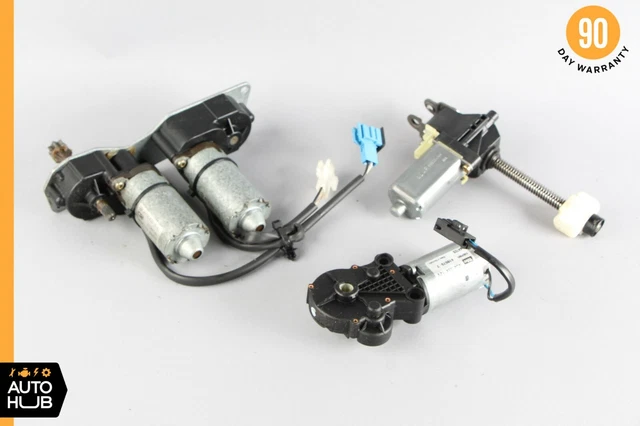 97-04 Mercedes R170 SLK230 SLK320 Right Side Seat Frame Track Rail Motor Set OEM