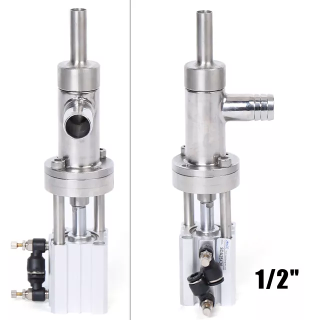 1/2" Stainless Steel Filling Nozzle Head For Liquid Paste Filling Machine 12mm