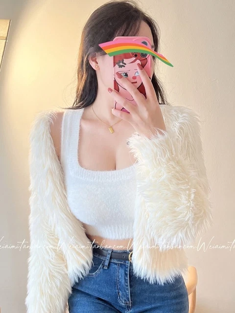 Capelli Corto Maglia Canotta Gilet Solido Colore collo Quadrato Visone per Donne