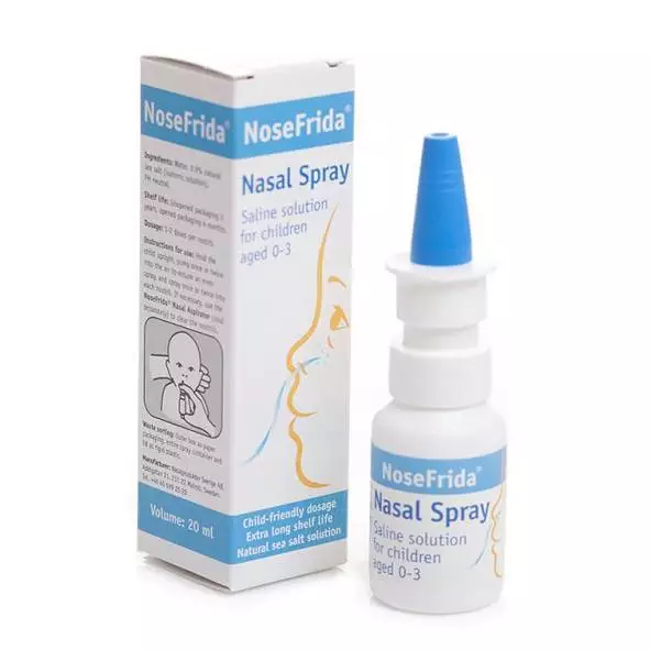 Nosefrida Nasal Spray 20ml Saline Solution for Children 0-3 years Nose Frida