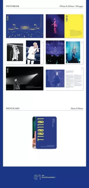 TAEMIN 2nd CONCERT [ T1001101 ] PHOTO BOOK Album+149p Foto Buch+Foto Karte+GIFT 3