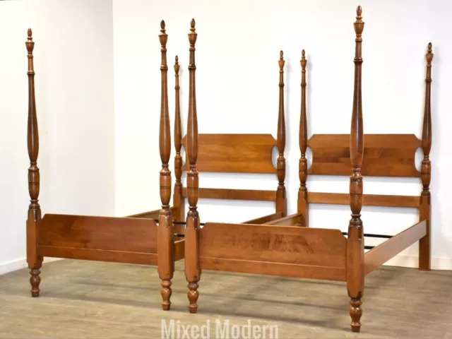 Maple Twin Beds by Sweat Comings - A Pair