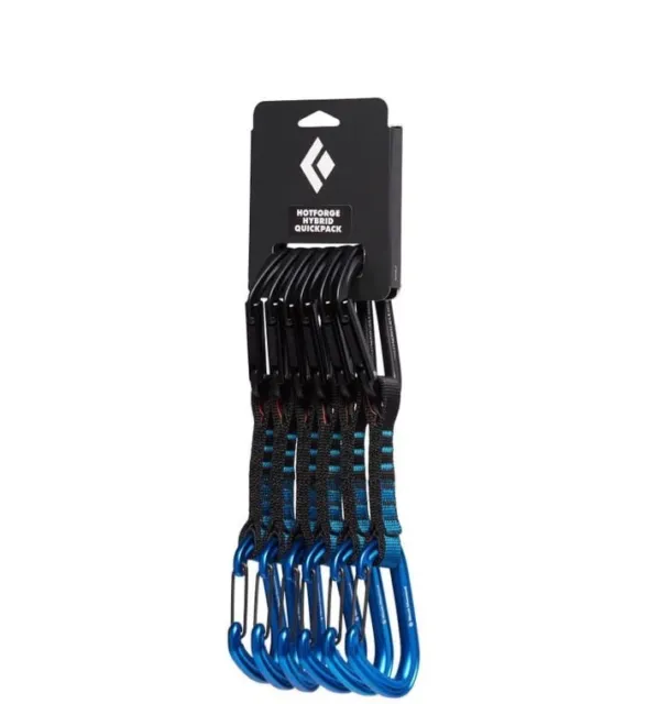 Black Diamond HotForge Hybrid QuickDraw 6 Pack- Blue