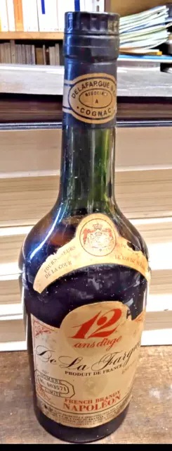 brandy de la fargue 12 ans d'age french napoleon 12 anni 40 gradi