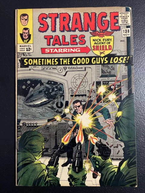 Strange Tales #138 4.0 1St Appearance Of ✨Eternity✨Marvel 1965 Thor 4
