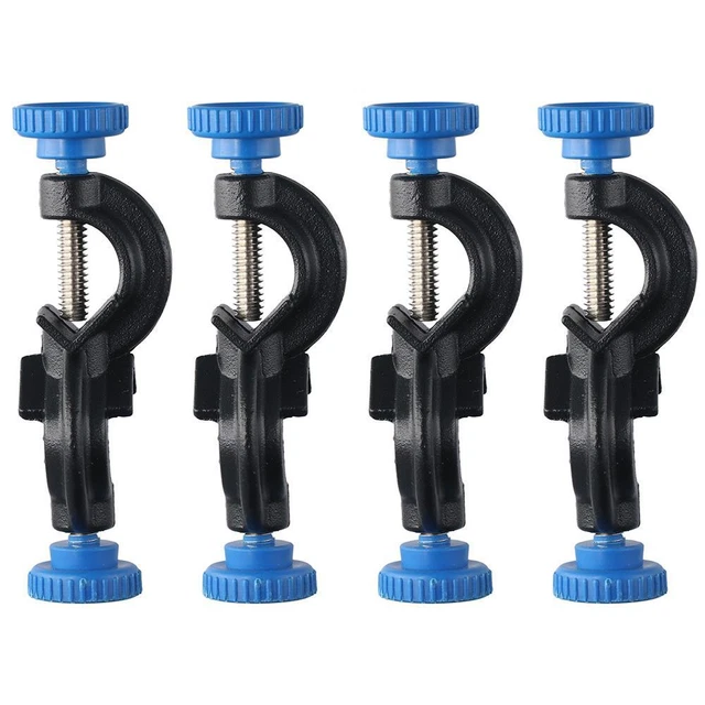 4Pcs Aluminum Alloy Lab Stand Clamp Holder  Laboratory Rod Clamp  Laboratory Use