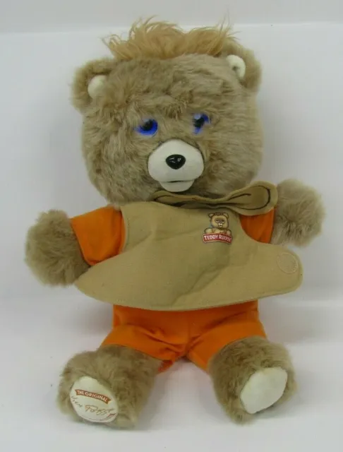 Teddy Ruxpin Animated Plush Talking Storytelling Bear 2017 Bluetooth LCD Eyes