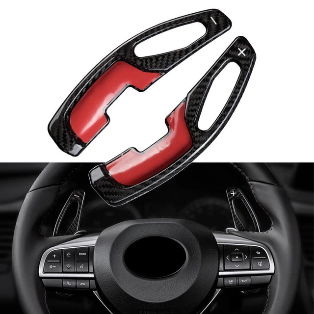Volante in fibra di carbonio paletta per Xus GS250 ES250 RX250 RX nero