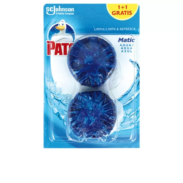 Maison Pato unisex PATO WC MATIC désodorisant eau bleue 2 x 50 gr