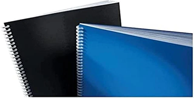 GBC SP425801 Copertine per Rilegatura, Polipropilene, Confezione da 50, Blu - NU
