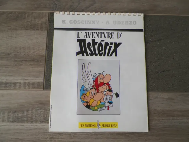 Rare A.uderzo  Et R.goscinny. L'aventure D'asterix 1984 Edition Albert Et Rene
