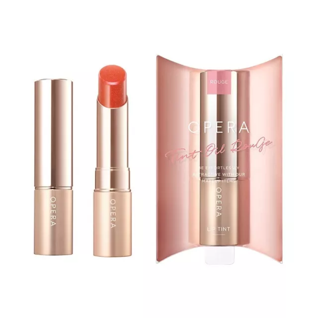 [IMJU OPERA] Tint Oil Rouge Lip Tint 18 AMBER ORANGE Moisturizing Lip Stain Tint