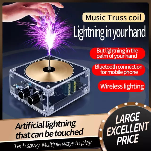 Electronics Audio Music Tesla Coil Module Plasma Speaker Sound Solid Science Toy