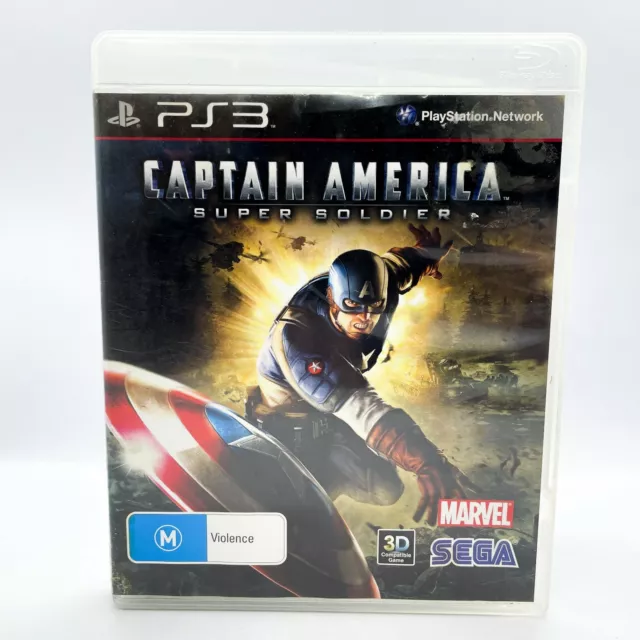 Captain America: Super Soldier (Marvel) - PlayStation 3 / PS3 Game