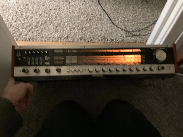 Vintage Grundig RTV650 Stereo Receiver, Untested