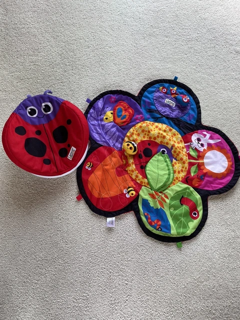 Tomy Lamaze Baby Tummy Time SPINNER Play SPIN & EXPLORE GYM W/MAT