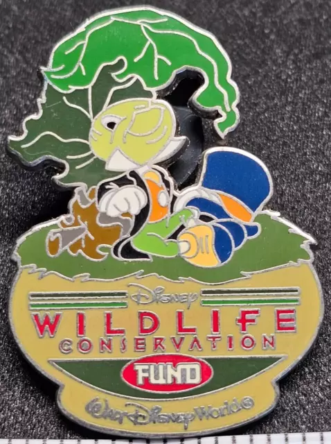 Official Disney Jiminy Cricket Wildlife Conservation Fund Exclusive Trading Pin