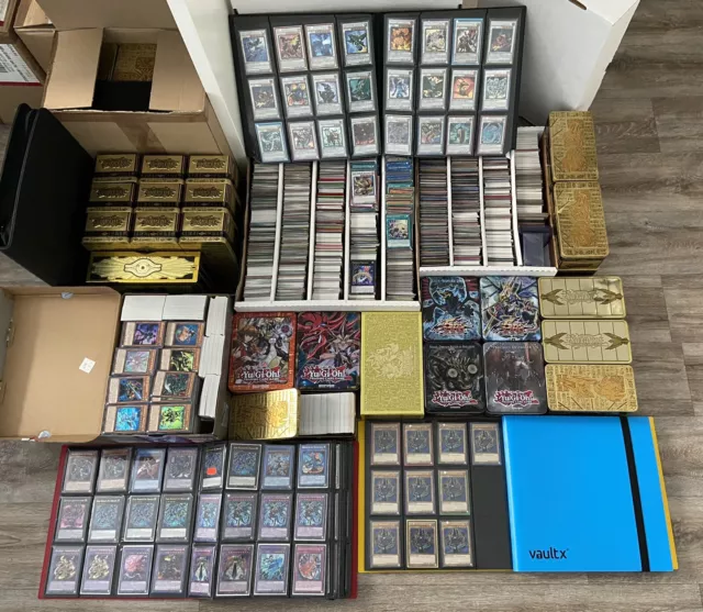 1000 YuGiOh Card Set Collection Joblot Bundle Bulk Holo Common Super Ultra Rare