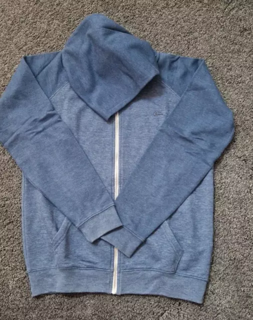 Sweat shirt zippé à capuche garçon QUIKSILVER bleu taille 14 ans