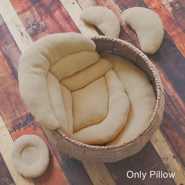 Newborn Baby Soft Cute Photo Prop Growth Memorial Photography Pillow Posing Aid