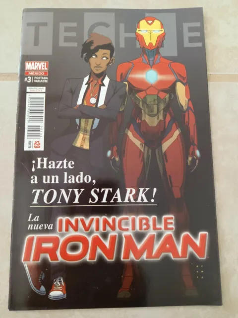 Invincible iron man #3 Vol. 3 (2017) Kris Anka Mexican Variant FN