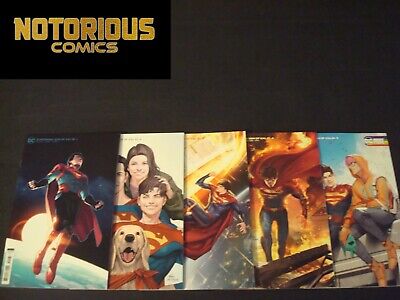 Superman Son of Kal-El 1 2 3 4 5 Complete Variant Set Comic Lot Nakamura Taylor