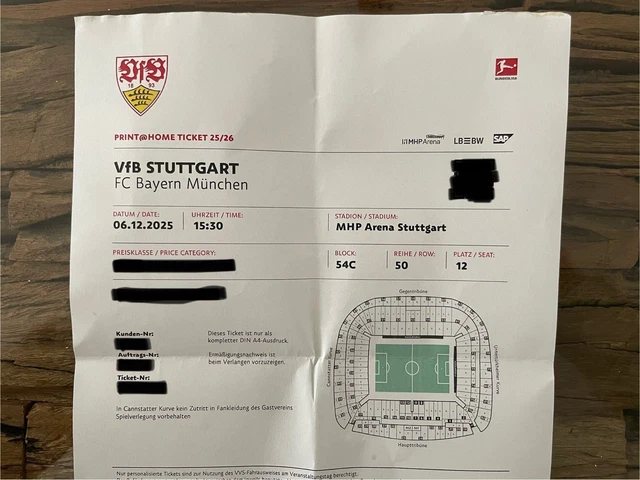 Bayern Gegen Stuttgart 2022 Tickets