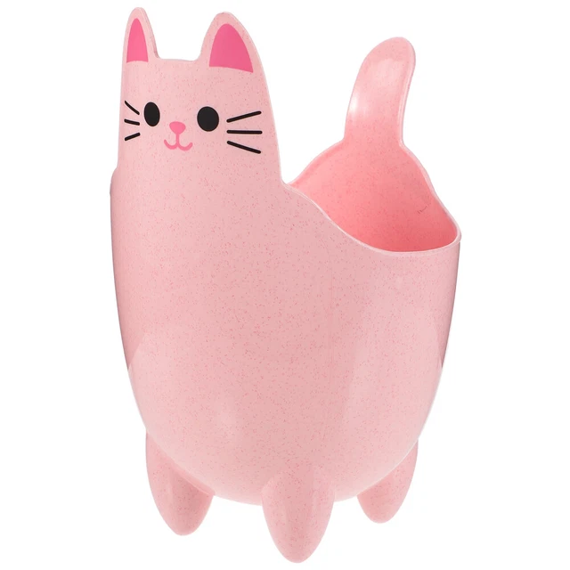 P bidone della spazzatura a forma di gatto bidone della spazzatura cucina bidone della spazzatura piccolo bidone della spazzatura animale domestico