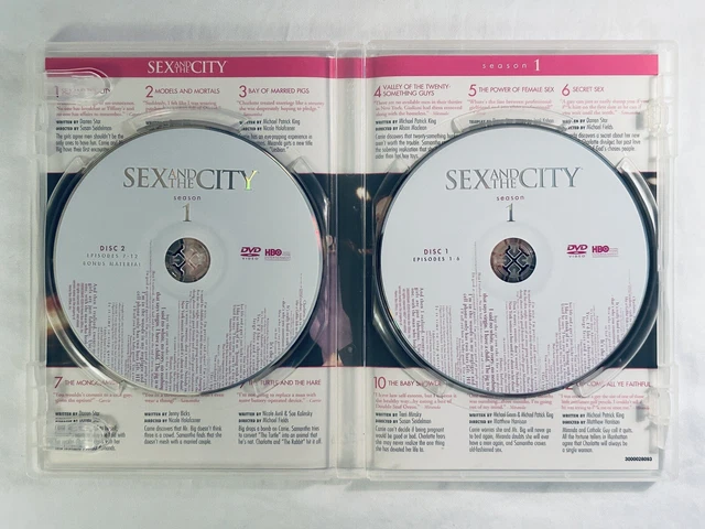 SEX AND THE City (The Complete Series: Seasons 1-6) 17- DVD Set *VERY