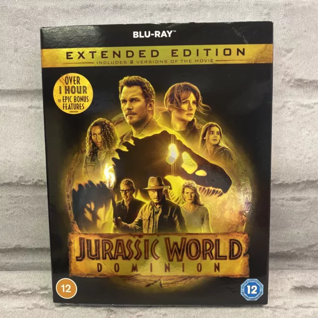 JURASSIC WORLD DOMINION (Blu-ray, 2022) New & Sealed FREE P&P EUR 13,89 ...